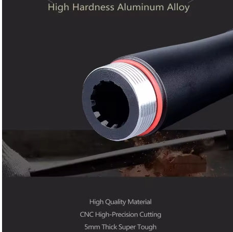 Aluminium Baseball Bat Waterproof Super Bright LED Flashlight Baton