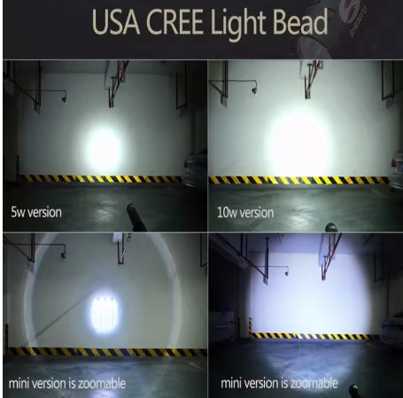 Aluminium Baseball Bat Waterproof Super Bright LED Flashlight Baton