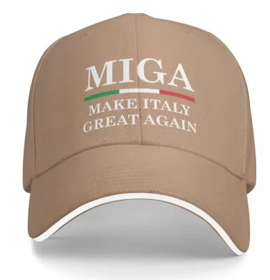 Make Italy Great Again - MIGA unisex Baseball Cap