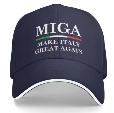 Make Italy Great Again - MIGA unisex Baseball Cap