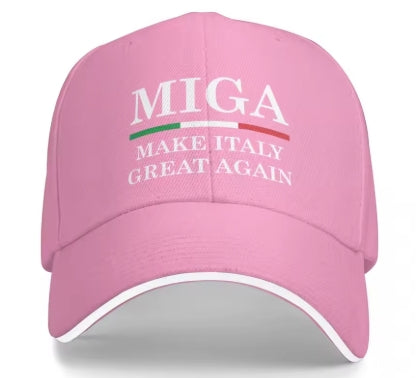 Make Italy Great Again - MIGA unisex Baseball Cap