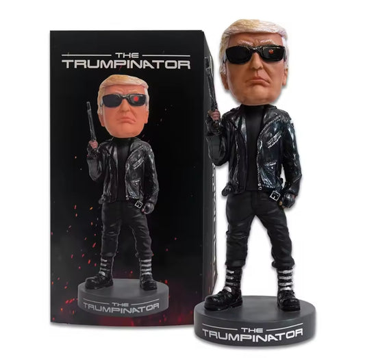 The trumpinator donald trump bobblehead