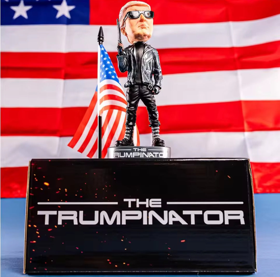 The trumpinator donald trump bobblehead