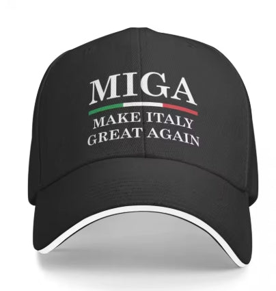 Make Italy Great Again - MIGA unisex Baseball Cap