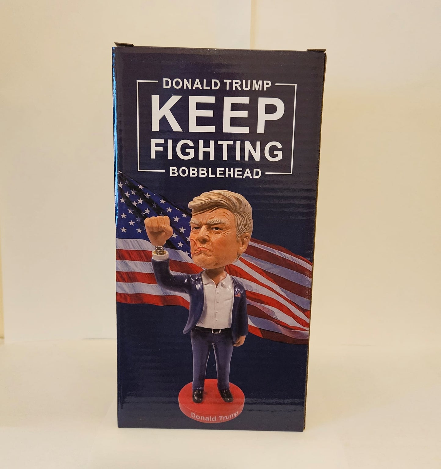 Limited Edition Donald Trump Keep Fighting Bobblehead Maga patriot Collectable